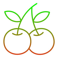 Cherries Icon