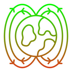 Magnetic field Icon