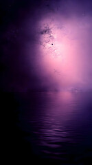 Naklejka premium Purple and black abstract background with a water texture.