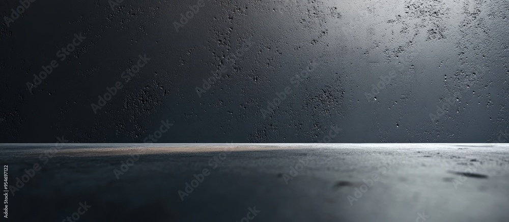 Aufkleber decorative dark concrete backdrop with shallow focus. with copy space image. Place for adding text or design
