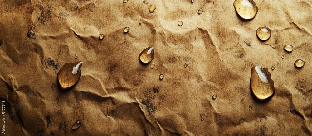 Fototapete retro paper texture antique paper texture raindrops on vintage paper background aged postcard featur