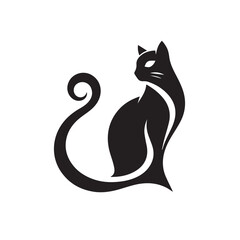 black cat silhouette