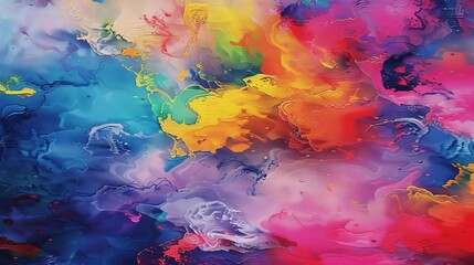 Obraz premium 4 Colorful mouse pad, assorted sizes, nonslip base, vibrant setting