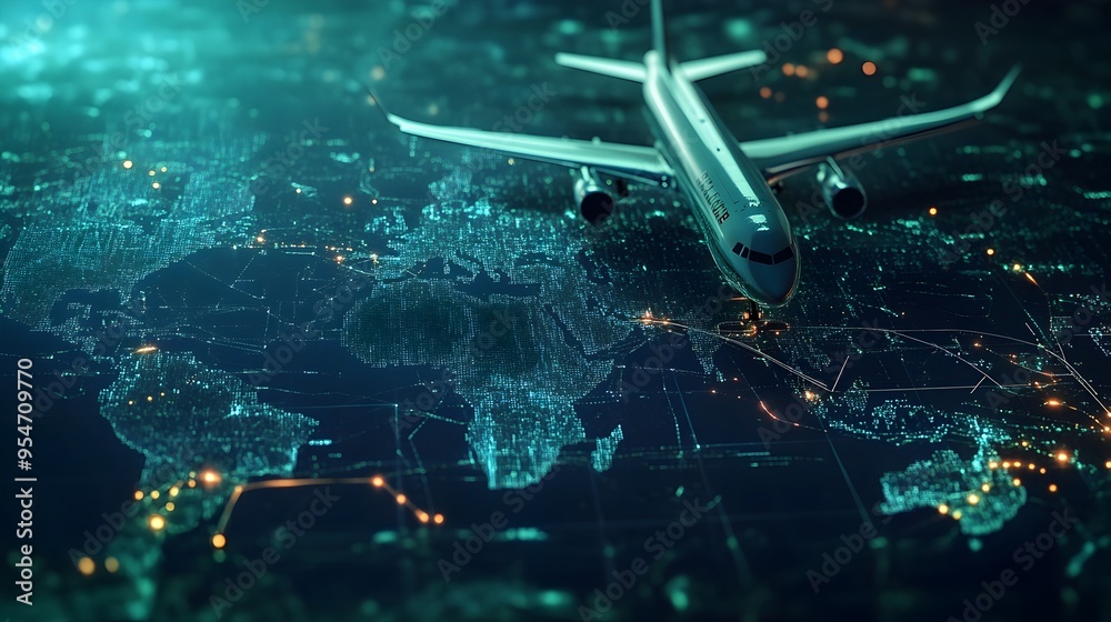 Poster a sophisticated flight data monitoring system utilizing iot technology to track analyze and optimize