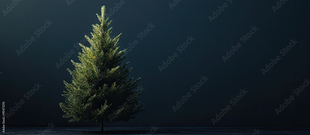 Aufkleber are you interested in this holiday tree. with copy space image. place for adding text or design