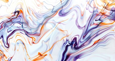 Fototapeta premium A vibrant abstract swirl of colors creating a fluid and dynamic design, suitable for backgrounds or artistic projects.