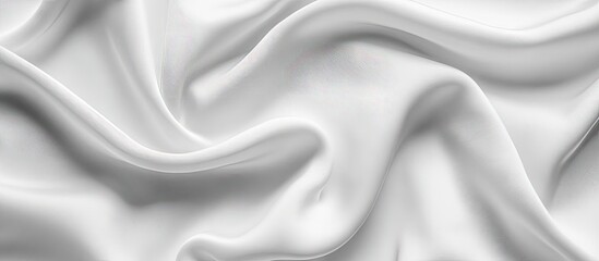 Obraz premium white fabric texture. with copy space image. Place for adding text or design