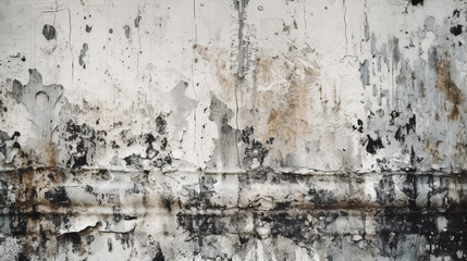 Obraz premium Textured aged concrete background .Concrete wall with water stain