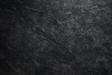 Fototapeta premium Abstract black stone background dark concrete wall
