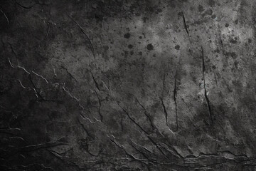 Dark concrete textured wall background.black cement wall texture for interior design. dark edges.copy space for add text