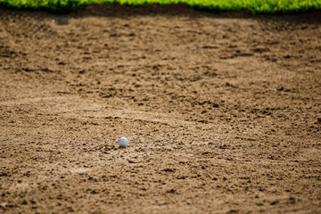 golfball in the Bunker golf course