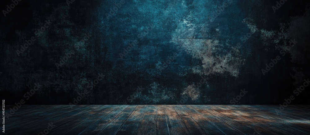 Poster dark wall. with copy space image. Place for adding text or design