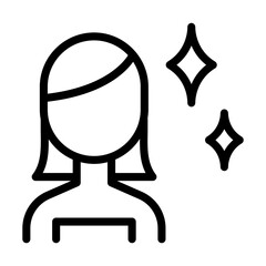 Take a bath icon in thin line style vector illustration graphic design