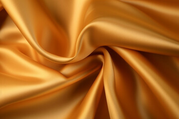 Fototapeta premium Gold silk satin fabric abstract background