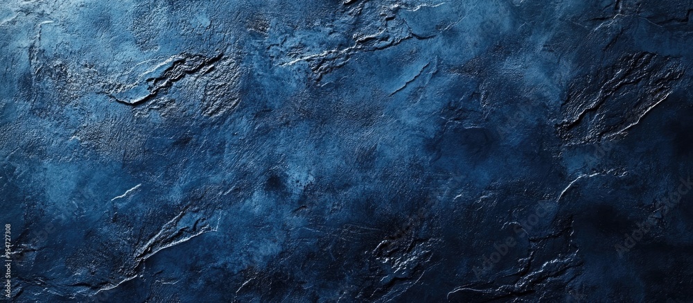 Poster abstract stunning grunge decorative navy blue dark stucco wall background artistic rough stylized te