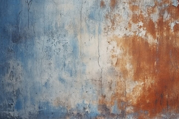 Obraz premium A close up photo showcasing the intricate pattern of a gray and brown wall, with a blurred background of a freezing winter landscape