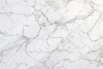 Detailed view of a white marble texture, showcasing the intricate patterns and smooth surface of the marble. The texture appears glossy and elegant, with subtle veins and variations