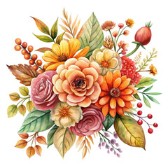 Group of Wildflowers, herbs, flowers, plants and butterflies flyng around. Outline Style Full Vector illustration.