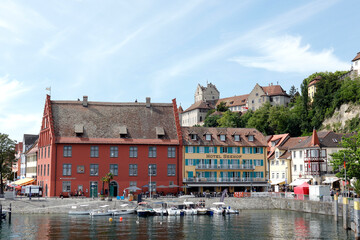 Meersburg in Lake Constance, Germany