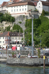 Meersburg in Lake Constance, Germany