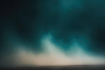 Fototapeta premium Ravenous Haze Abstraction with Deep Teal and Blurred Texture