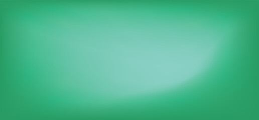Gradient green color abstract background
