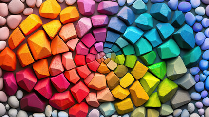 Fototapeta premium Abstract colorful background