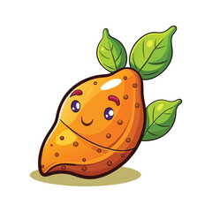 Potato vector illustration cartoon style