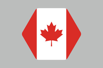 Canada flag sign, The Flag of Canada, Vector illustration, Canada National Flag Vector Illustration, Canada leaf, Maple leaf vector illustration
