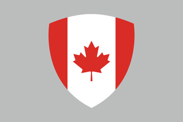 Canada flag sign, The Flag of Canada, Vector illustration, Canada National Flag Vector Illustration, Canada leaf, Maple leaf vector illustration
