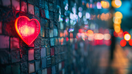 Close-up of a post being liked on social media, showing the heart icon turning red.