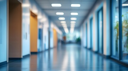 blurred university background