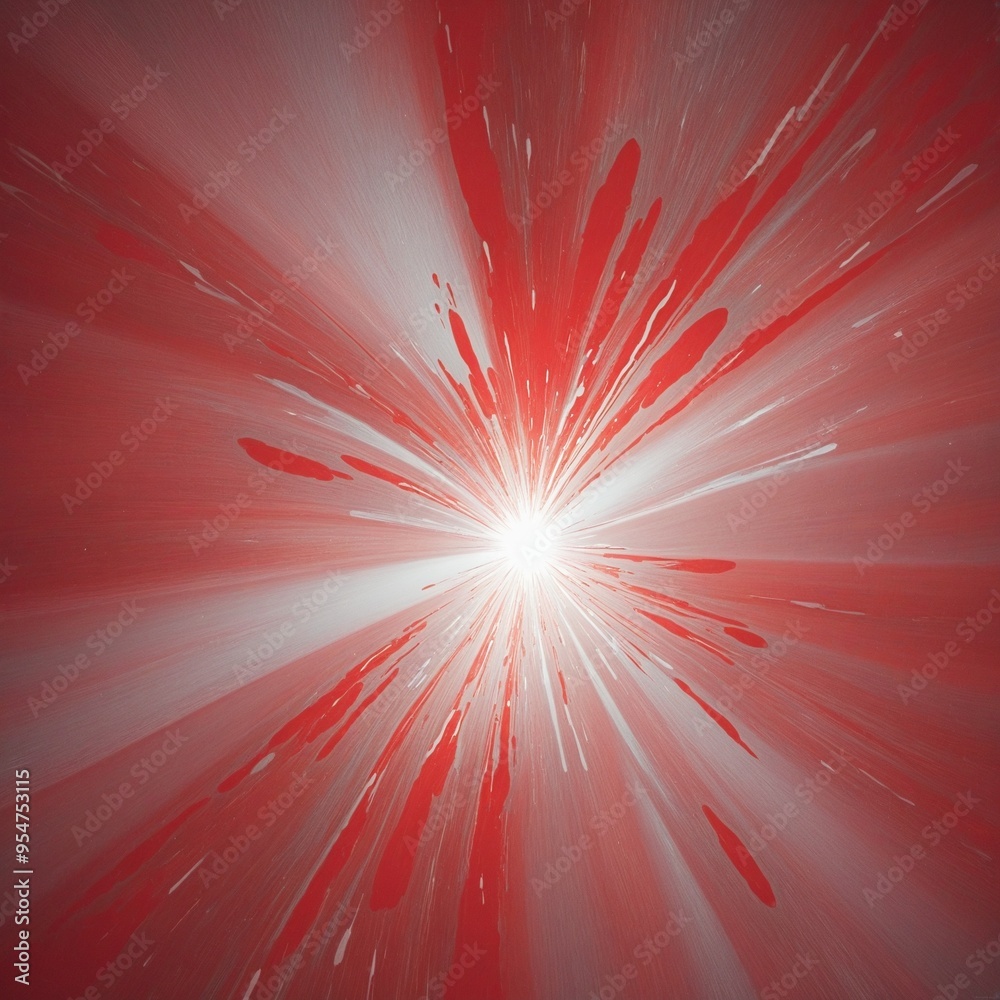 Poster Abstract red background, illustration