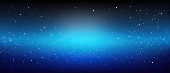 Obraz premium Glittering gradient blue to black background noise