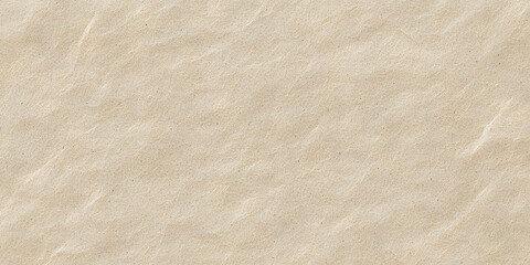 Obraz premium Seamless recycled beige fiber paper background texture. Arts and crafts card stock pattern. Organic artisan eco friendly product packaging or luxe stationary high resolution backdrop. 3D rendering.