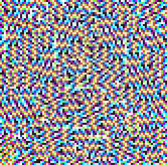 Color Tv Noise Screen Background Texture with Glitch Effect Television Grainy. Vector illustration of No Signal Concept