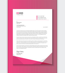 Letterhead template