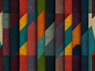 colorful wooden background,Ai generated 