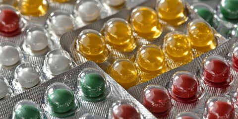 Empowering Women's Health: Creative Abstract Representation of Safe Contraception Methods and Self-Protection. Cultural Inclusivity in Family Planning. AI-Generated 4K Marketing Background for Healthc