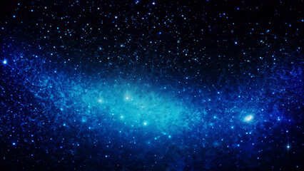 Obraz premium Cosmic Glamour with Glimmering Stars and Sparkles