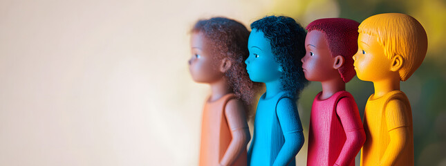 Children rights, equality, diversity, justice and hope concept, respect each other, tolerance and human relationship