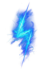 Obraz premium PNG Blue lightning bolt thunderstorm accessories accessory.