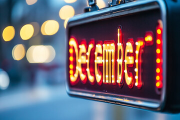 December calendar.