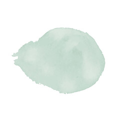 Pastel watercolor blot background. Brush stroke abstract shape. Paint stain wallpaper.