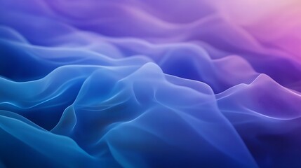 Fototapeta premium Tranquil Gradient: Abstract Background with Cool Blues and Purples