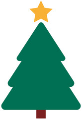 Christmas tree icon