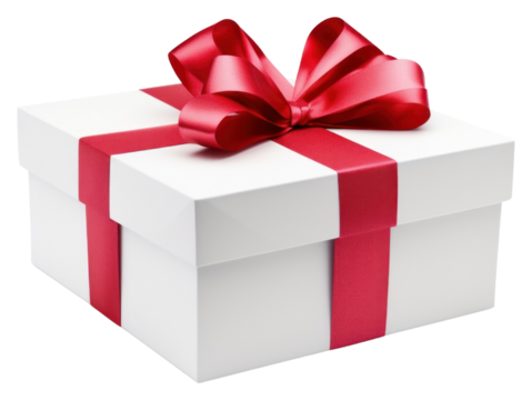 PNG Gift box anniversary celebration.