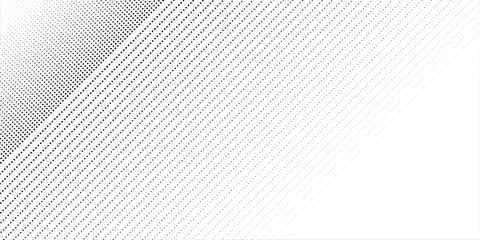 Fototapeta premium Dotted gradient halftone background. Seamless horizontal dot pattern in pop art style. eps10, illustration.