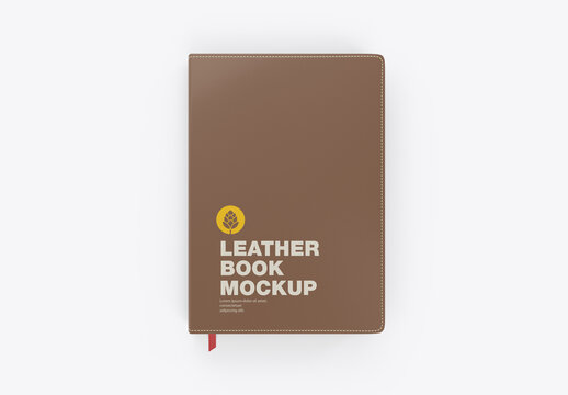 Leather Notebook Mockup