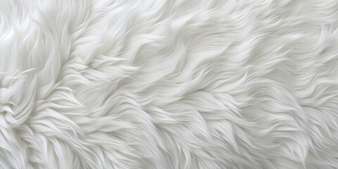 Obraz premium Softly textured fur emanates a moody atmosphere, minimalist design with intricate details requiring precise technical skill, all within a haunting monochromatic color palette.
